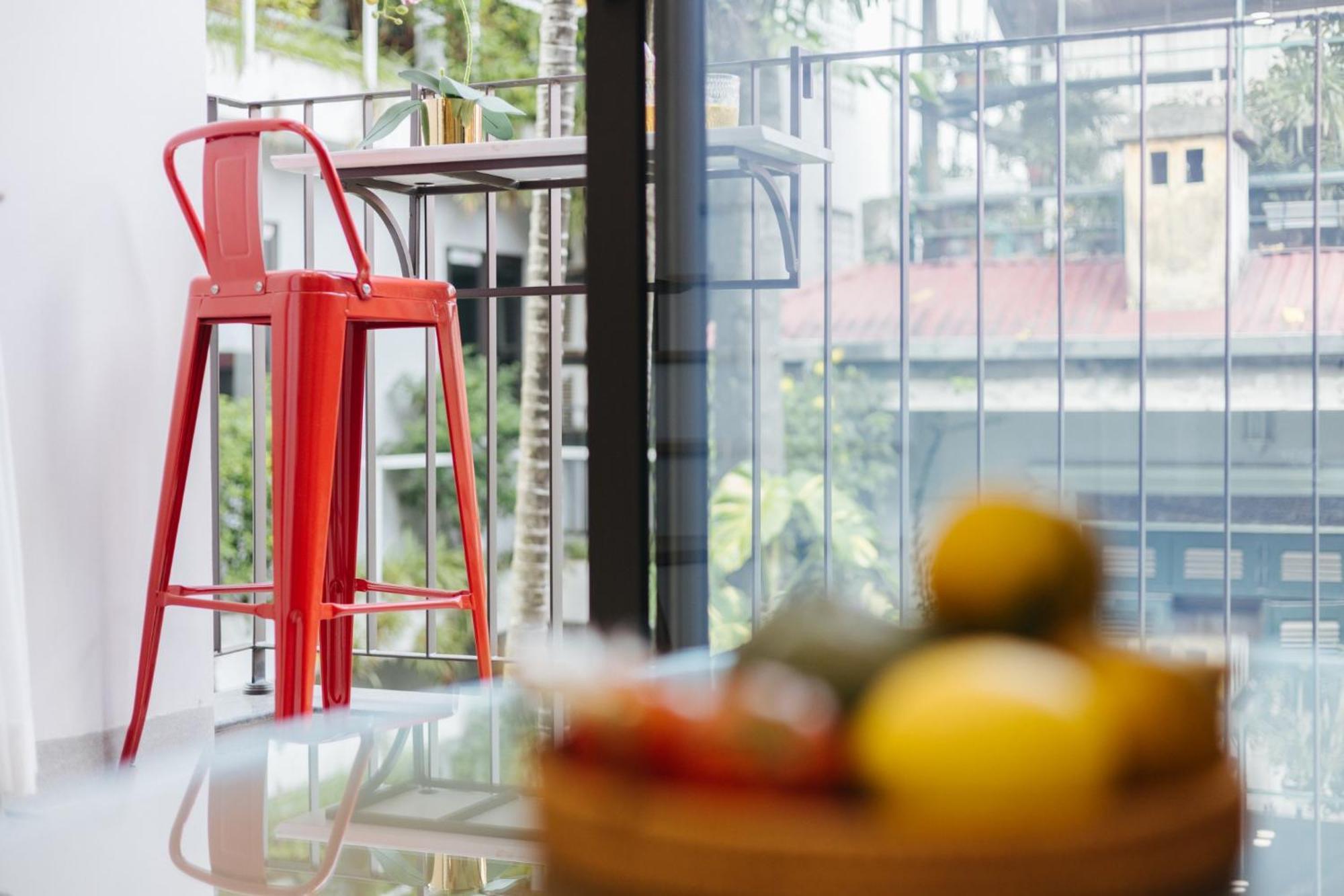 Margaery Boutique Apartment & Skyon9 Rooftop Bar Hanoi Exterior foto