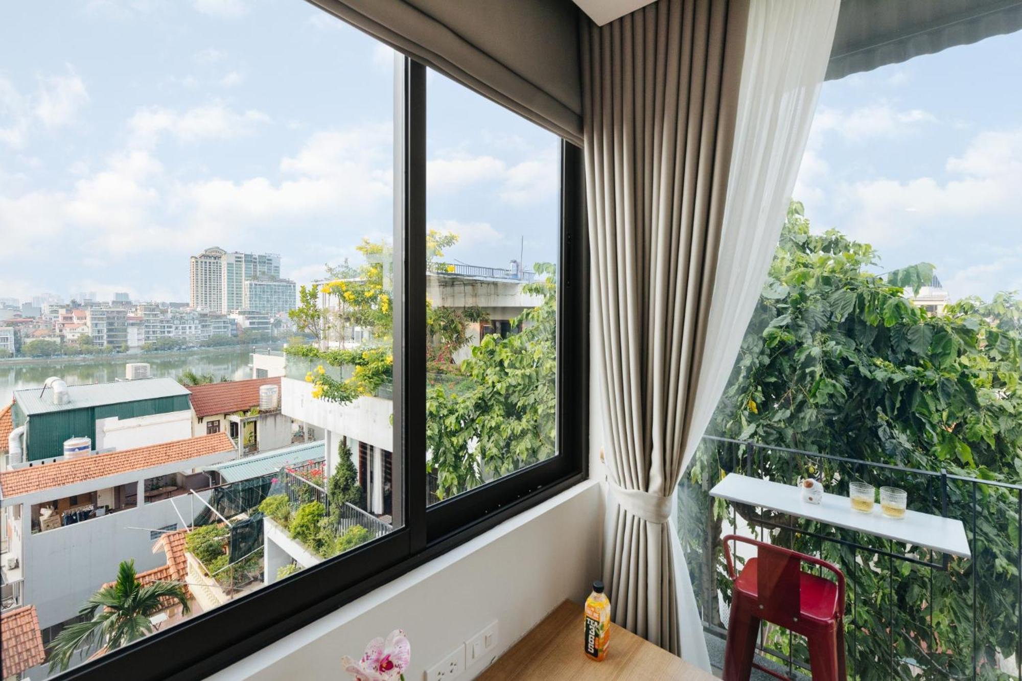 Margaery Boutique Apartment & Skyon9 Rooftop Bar Hanoi Exterior foto
