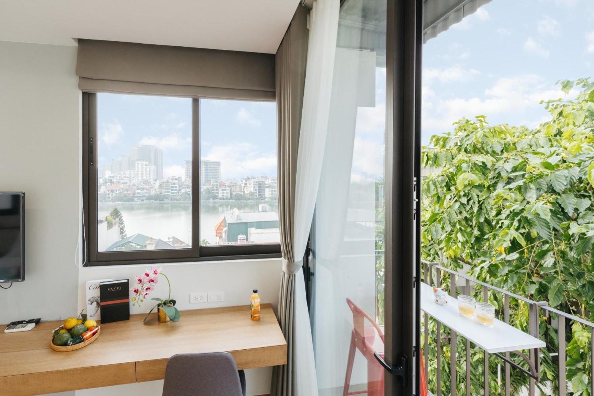 Margaery Boutique Apartment & Skyon9 Rooftop Bar Hanoi Exterior foto