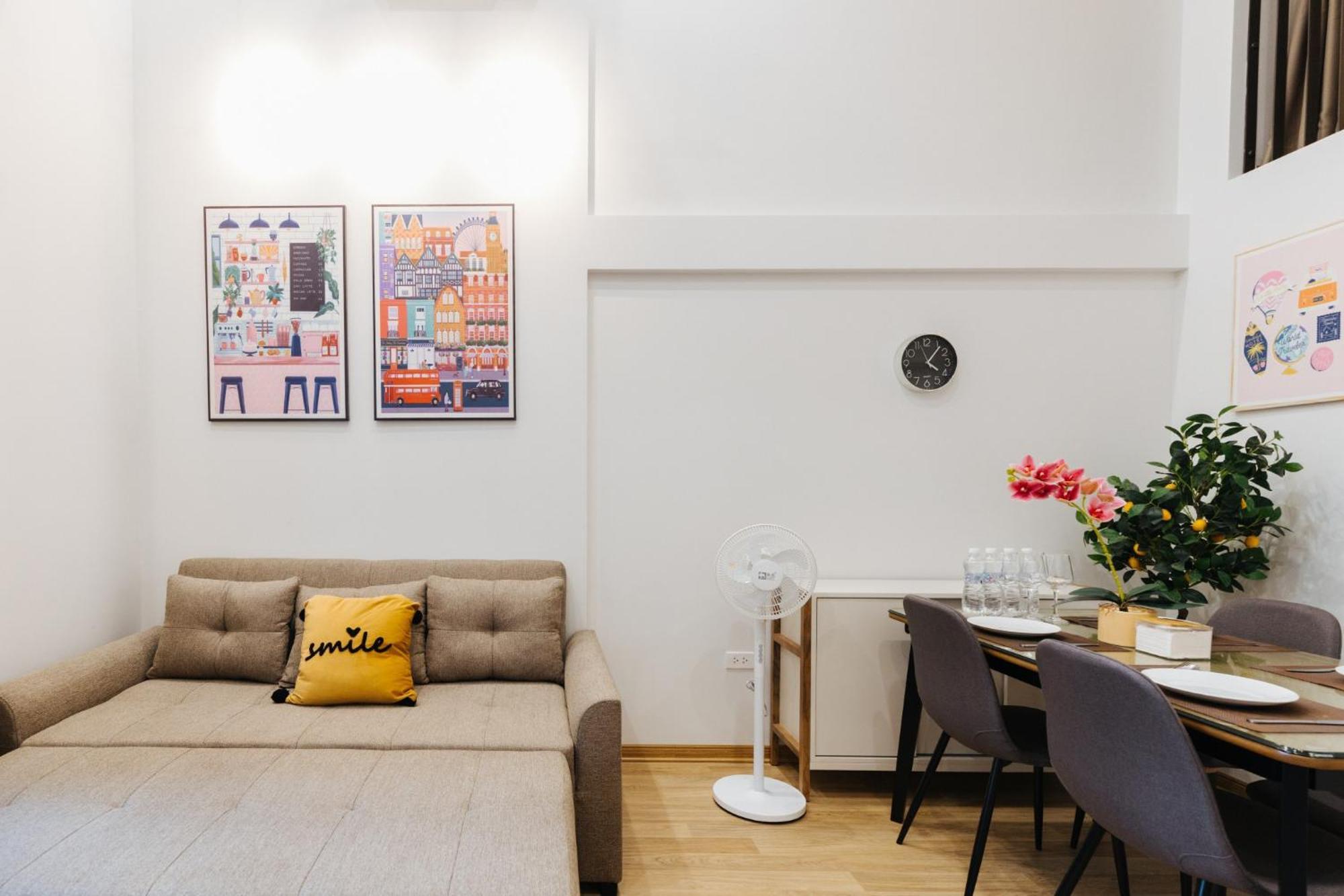 Margaery Boutique Apartment & Skyon9 Rooftop Bar Hanoi Exterior foto