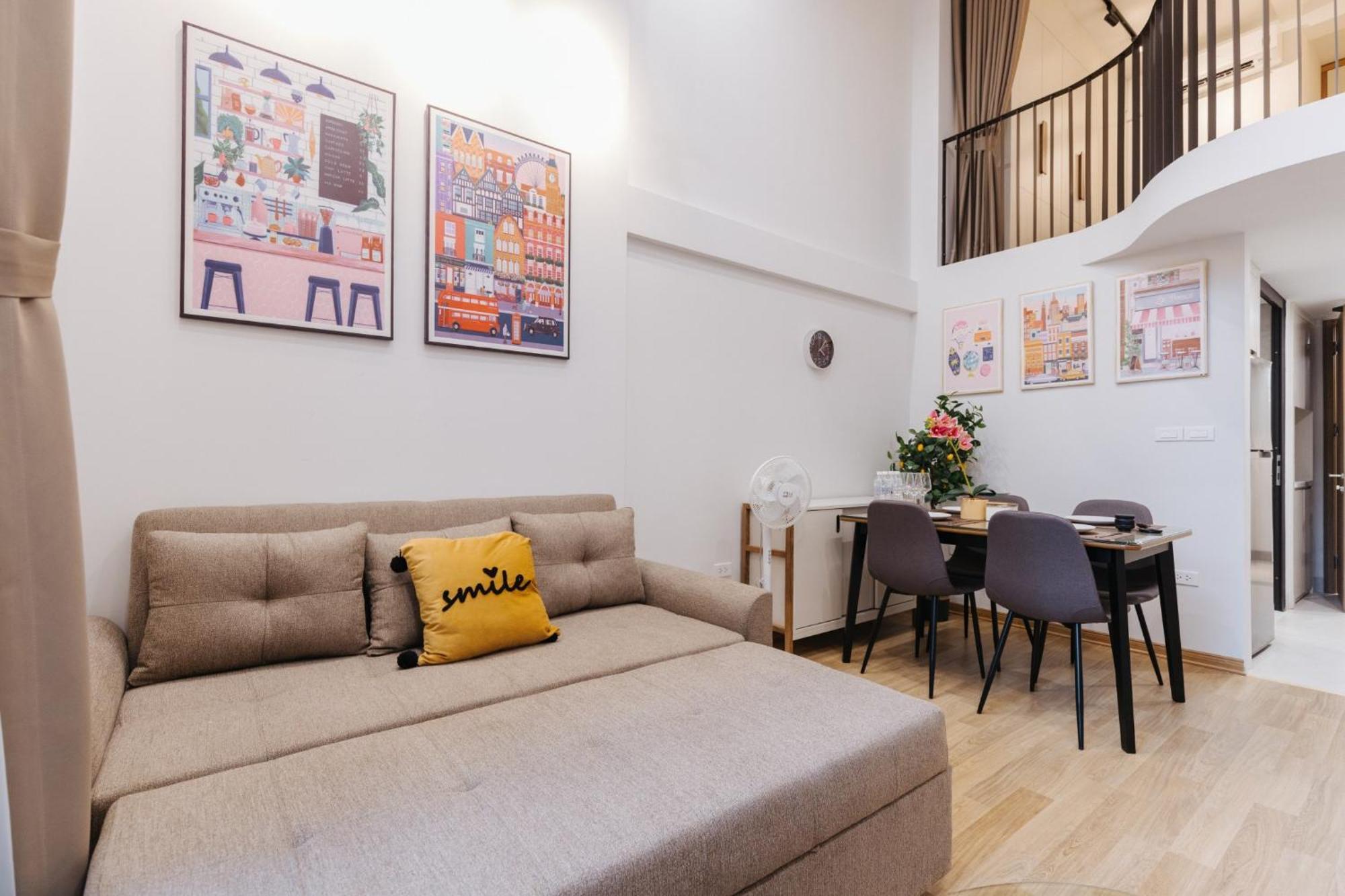 Margaery Boutique Apartment & Skyon9 Rooftop Bar Hanoi Exterior foto